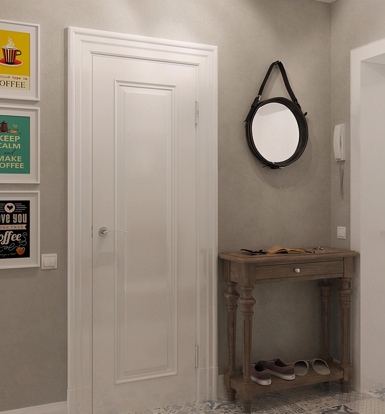 客餐厅|40岁阿姨买25㎡二手房独居,翻新改造设计一下一个人住也挺好