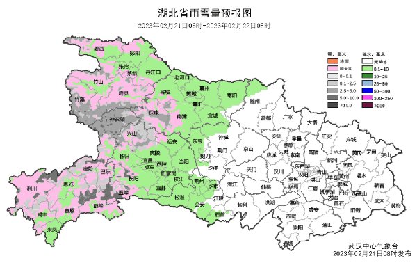 湖北雨雪“大部队”仍在路上，后半周气温将回升