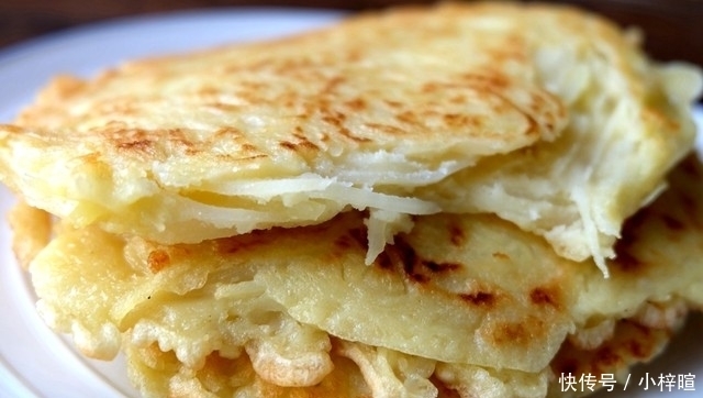 土豆、鸡蛋加面粉，轻松做出快手早餐饼，成本低营养好，值得推荐