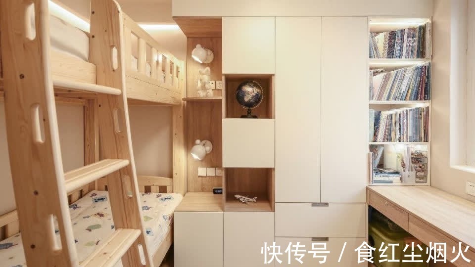 收纳|一家6口挤进56㎡小宅,虽小但布置却井井有条,生活过得十分幸福