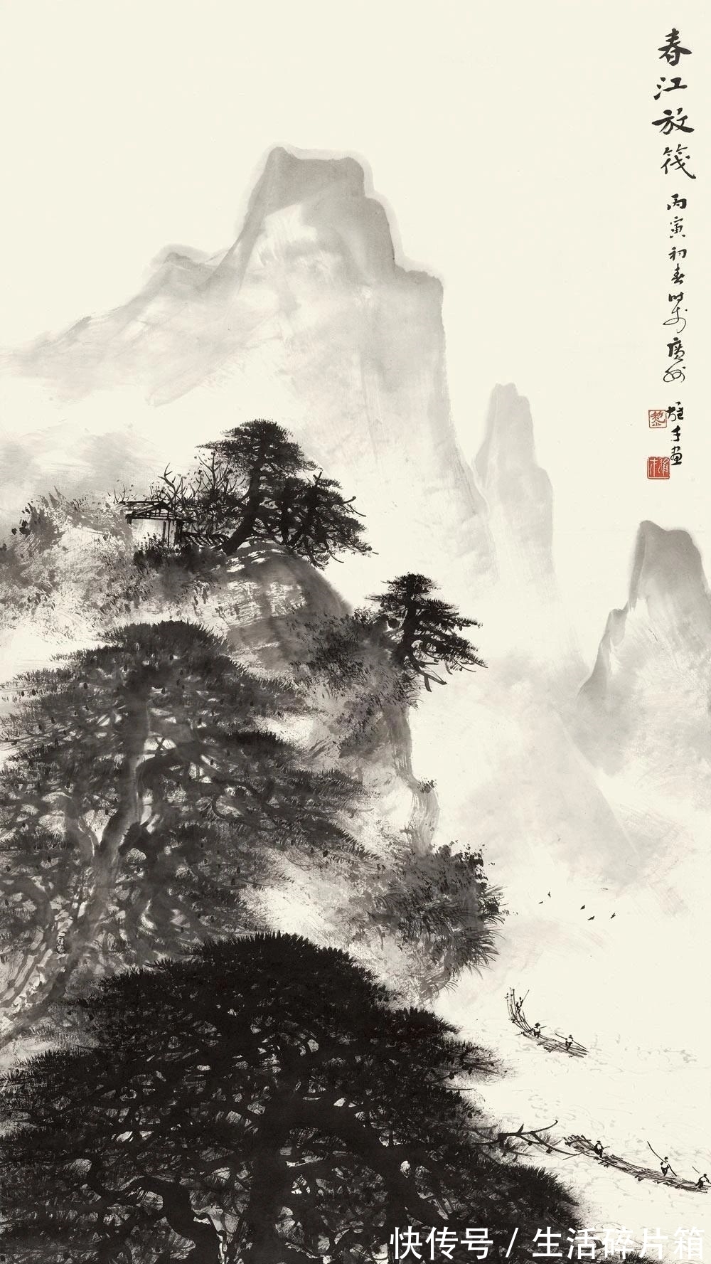 津门网|「津门网」坚中西,重写生,融中国传统绘画章法形成“黎家山水”