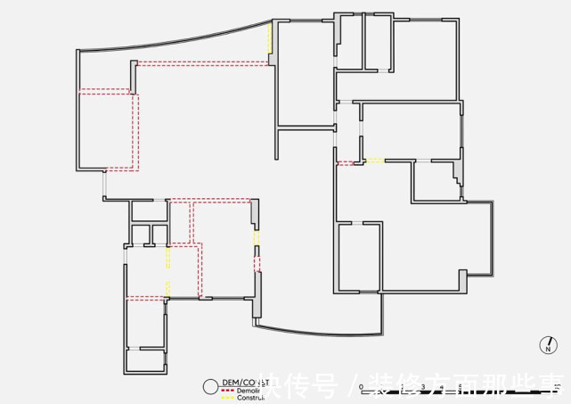 装修风格|115平现代风三居室,用木材和石材打造简约自然之所