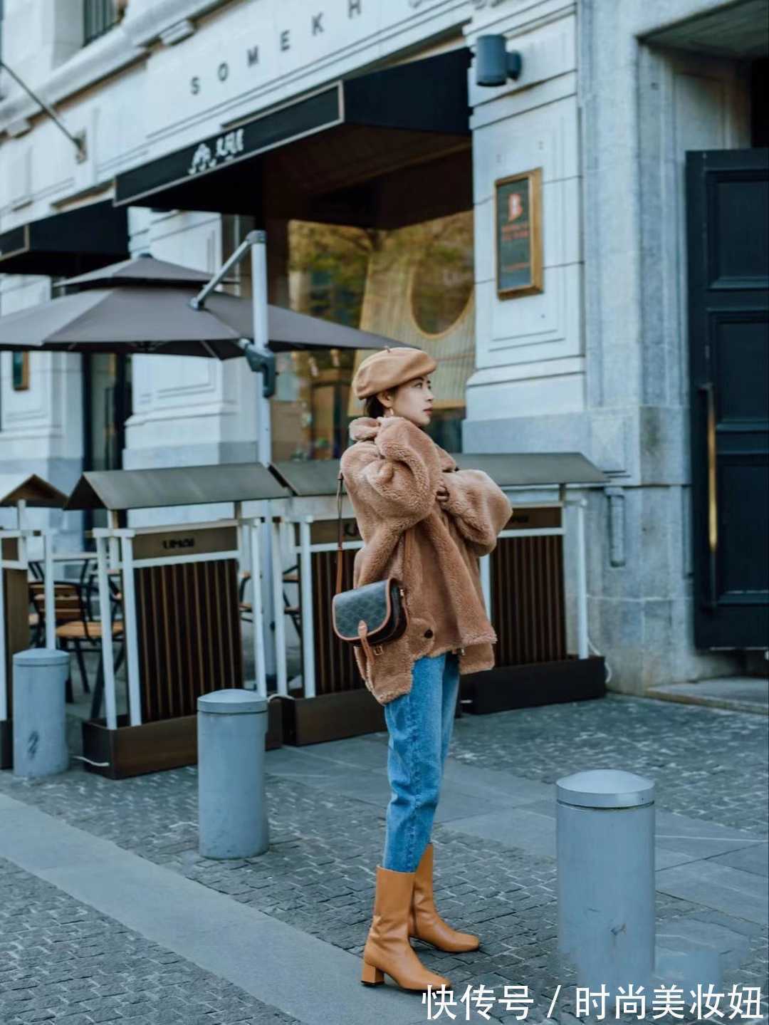 保暖|冬季别小瞧“羊羔绒”外套,保暖又时髦,高级感原来这么简单