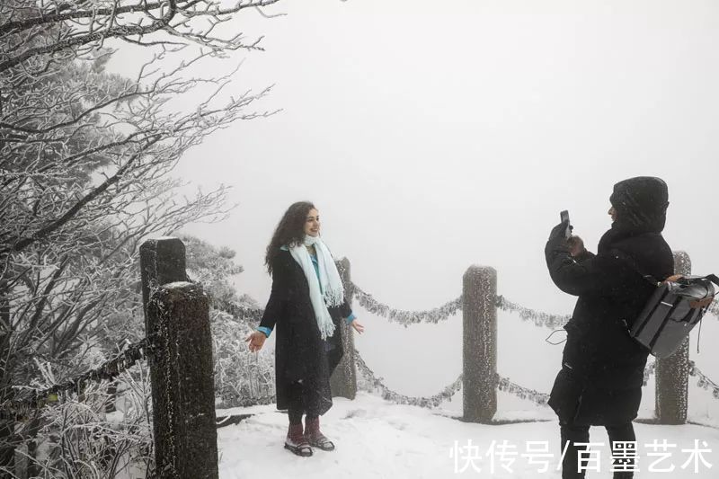 黄山风景区|央视航拍雪后的黄山，犹如仙境，美轮美奂