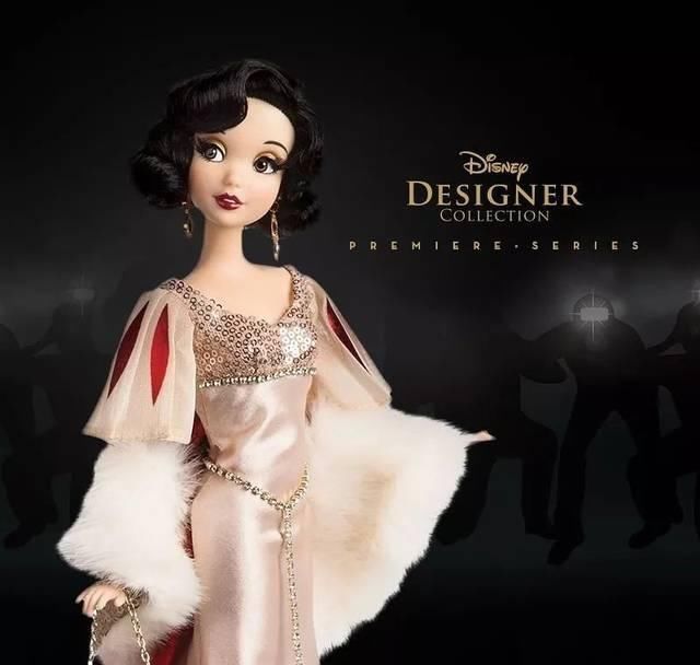 迪士尼|迪士尼公主红毯手办,白雪公主气质出众,灰姑娘变时尚达人