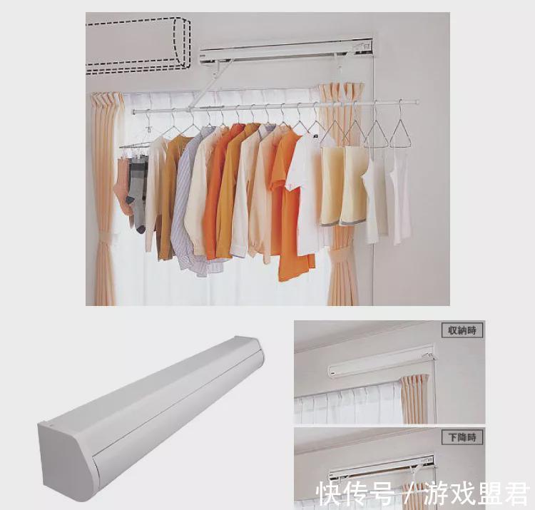 隐形晾衣架|别人家颜值爆表的休闲区阳台，衣服到底是怎么晾的？