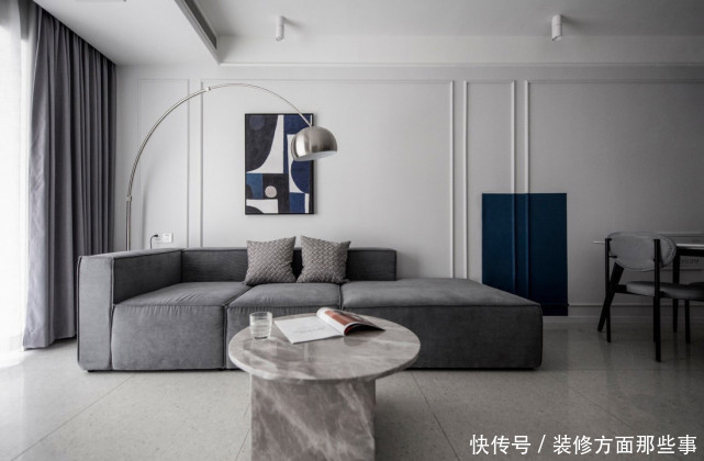 北欧元素|92㎡的混搭新房设计,居然将原来衣帽间改造为可临时待客的书房