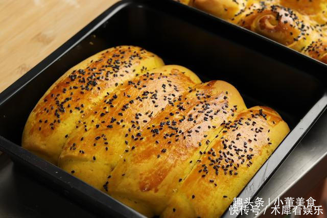 南瓜|孩子想吃面包再不用出去买,放上半个南瓜,营养美味又简单