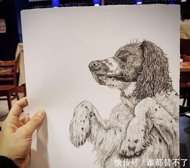 针管$全球最抠女画家，用一支2元针管笔惊艳世界，连英国皇室都惊叹