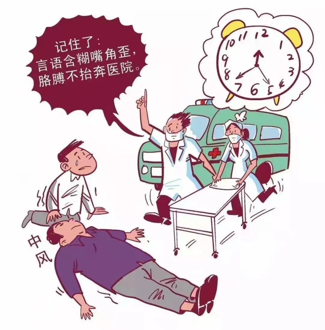 这种病冬季高发，可以瞬间让你口眼歪斜、瘫痪在床，治疗就是“与时间赛跑”，脑卒中咋早期识别及预防