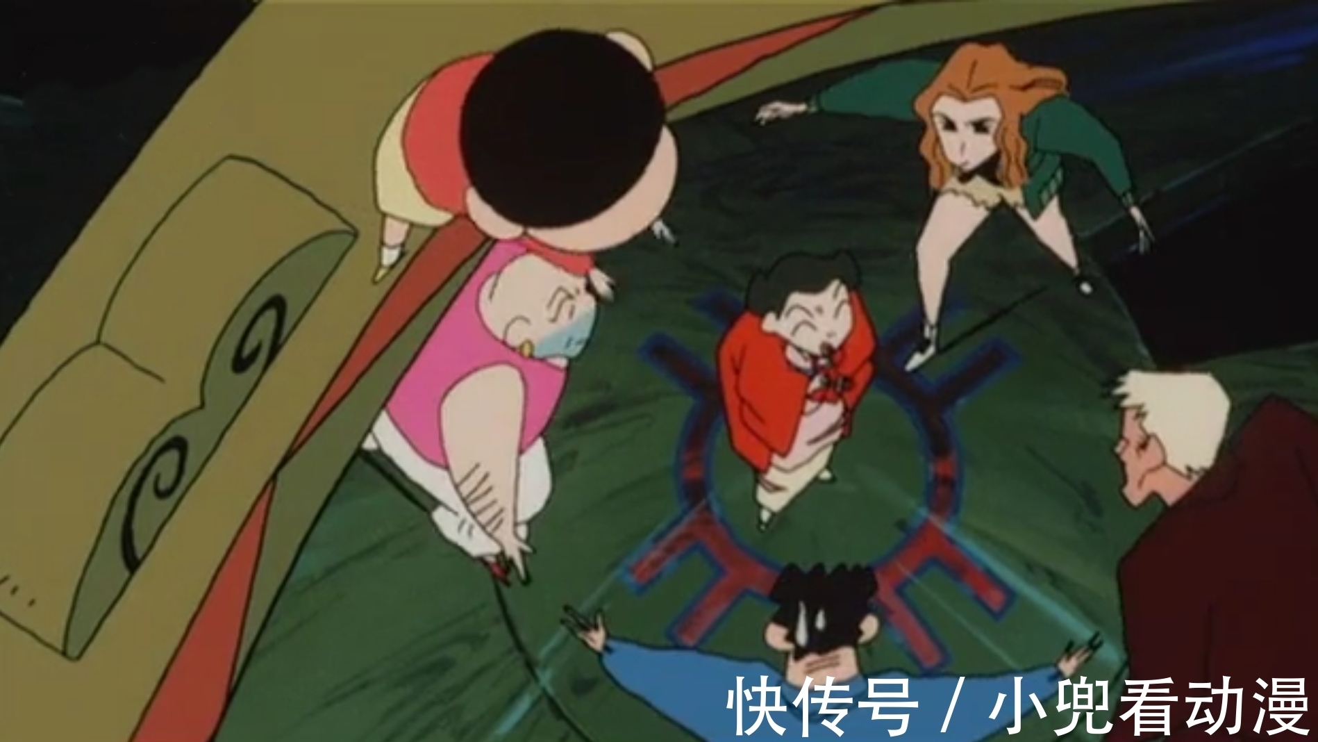 小新|蜡笔小新剧场版，小新保护妹妹小葵，懵懂女警获得成长