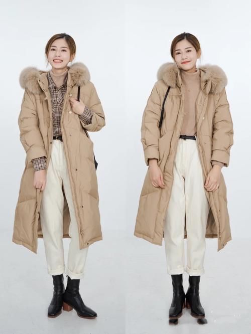 2021火了一种穿搭，叫做“长款羽绒服＋短靴”，时尚保暖更洋气
