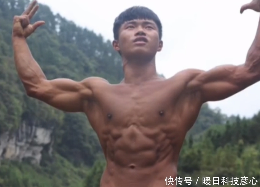 小伙|一兆韦德健身：农村小伙不到健身房也能练出好身材