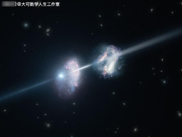 宇宙 黑洞不仅仅只从宇宙中吞噬能量，它也吐出能量反馈回宇宙