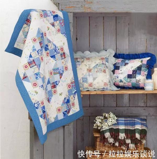 diy|家里剩的碎布头,不用扔,拼在一起,就成了好用布艺小物!收藏