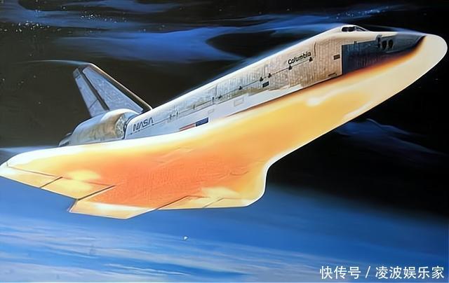 哥伦比亚 悲壮一幕,1500℃的高温空气涌入航天飞机,7位宇航员瞬间融化