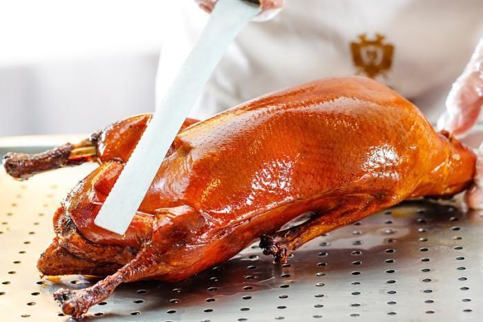 要炸|吃烤鸭时,服务员问鸭架要炸还是煲汤回答此四个字,才是行家