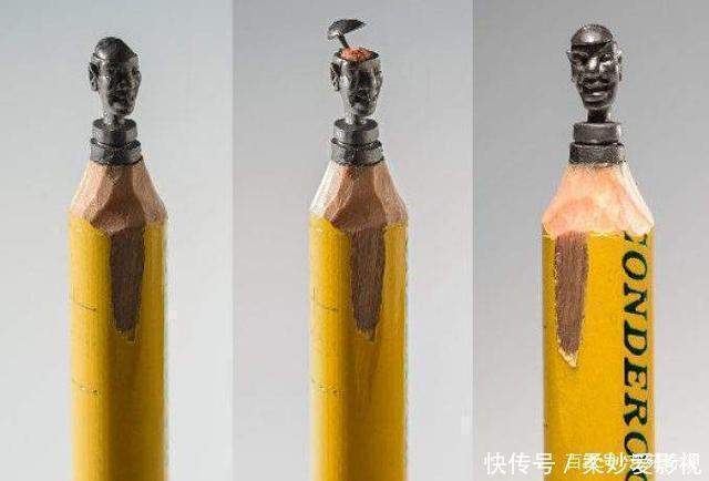 cindy|牛人把3毛一支的2B铅笔,变成精美的艺术品,一支卖3500元