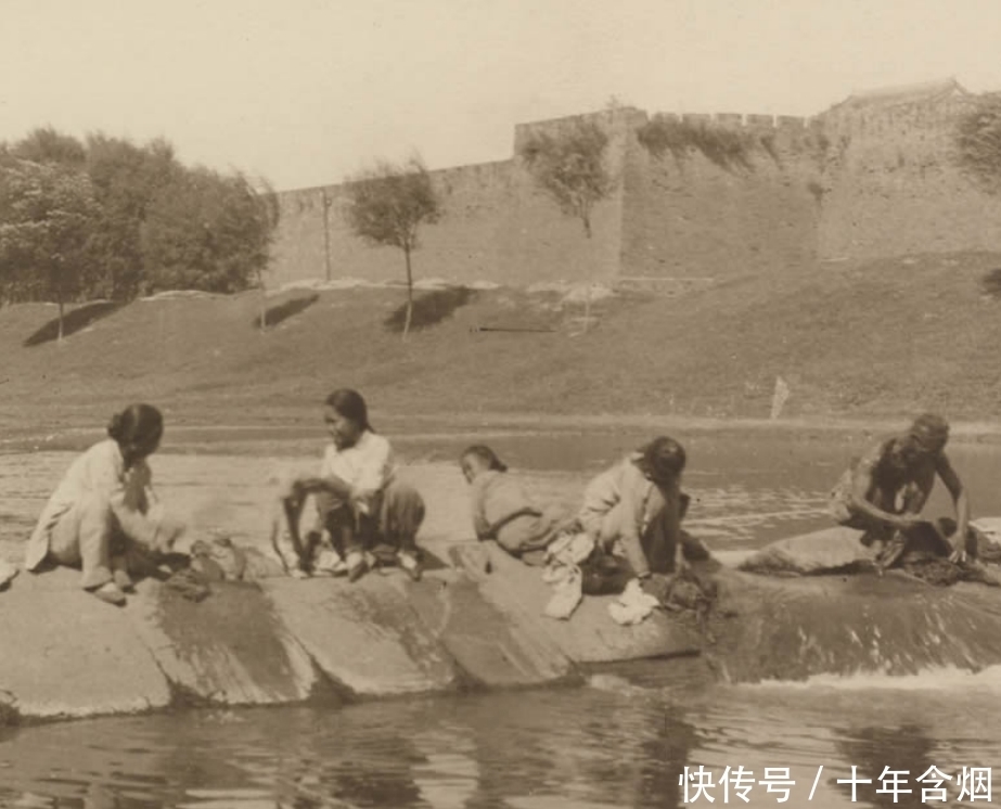 庄稼|晚清老照片:旗人女子美丽惊艳,圆明园种满庄稼