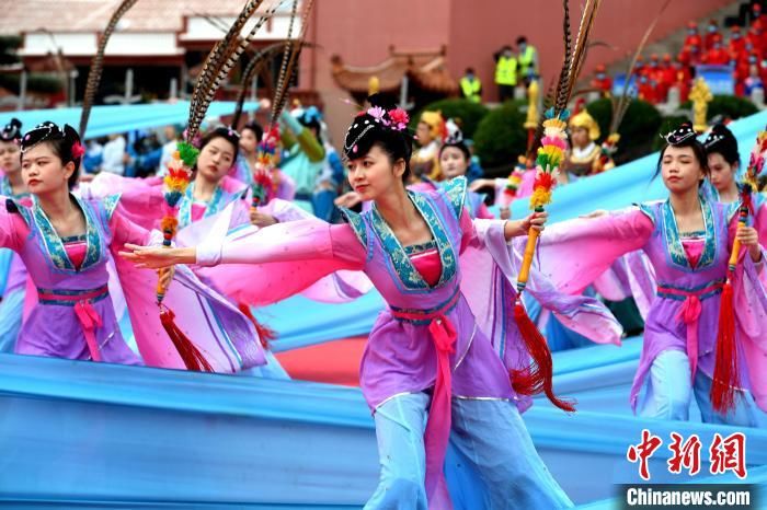 王东明|国家级“非遗”妈祖祭典在福建湄洲岛举行