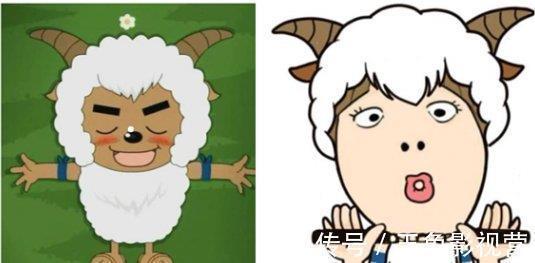 喜洋洋与灰太狼|喜羊羊与灰太狼角色拟人化后,小灰灰变的有点古怪