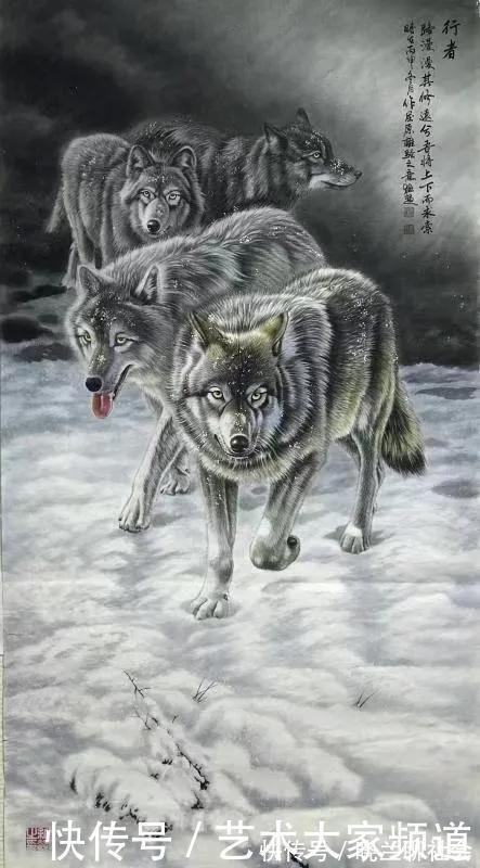 胡润&中国当代最具代表性艺术家——吕维超动物画作品赏析