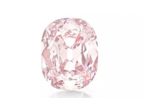 粉钻|破纪录！拍卖史上最大的艳彩紫粉红钻石1