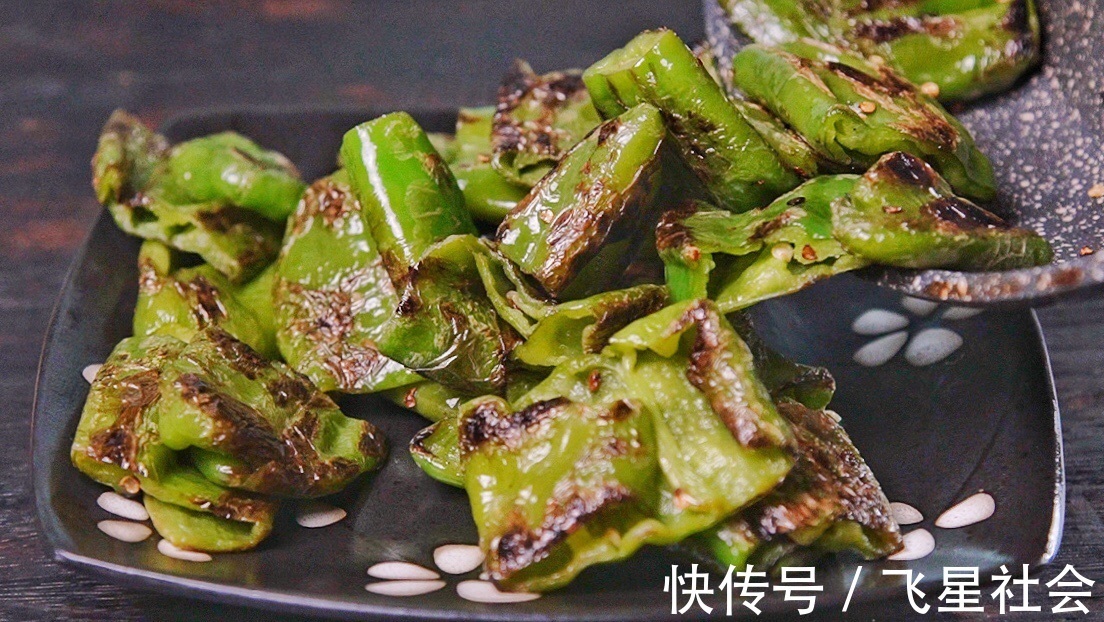油版|低油版虎皮尖椒，香而不腻，鲜香四溢