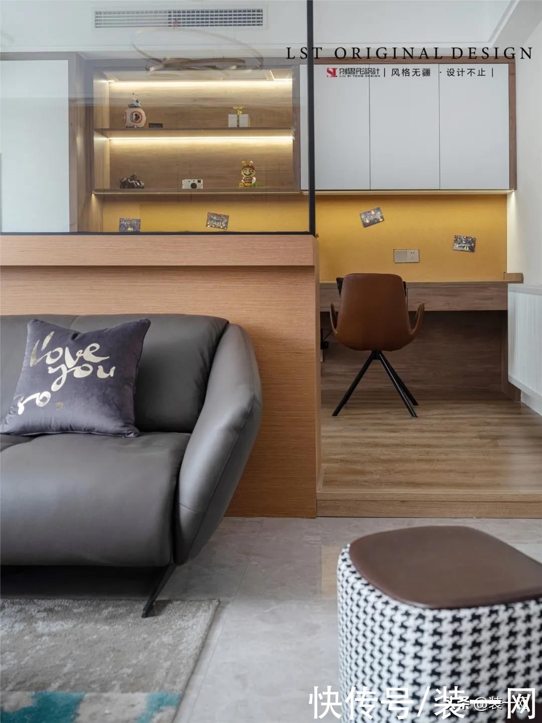 客餐厅|刘思彤设计｜119平三居室装修案例赏析 想要的设计全都有