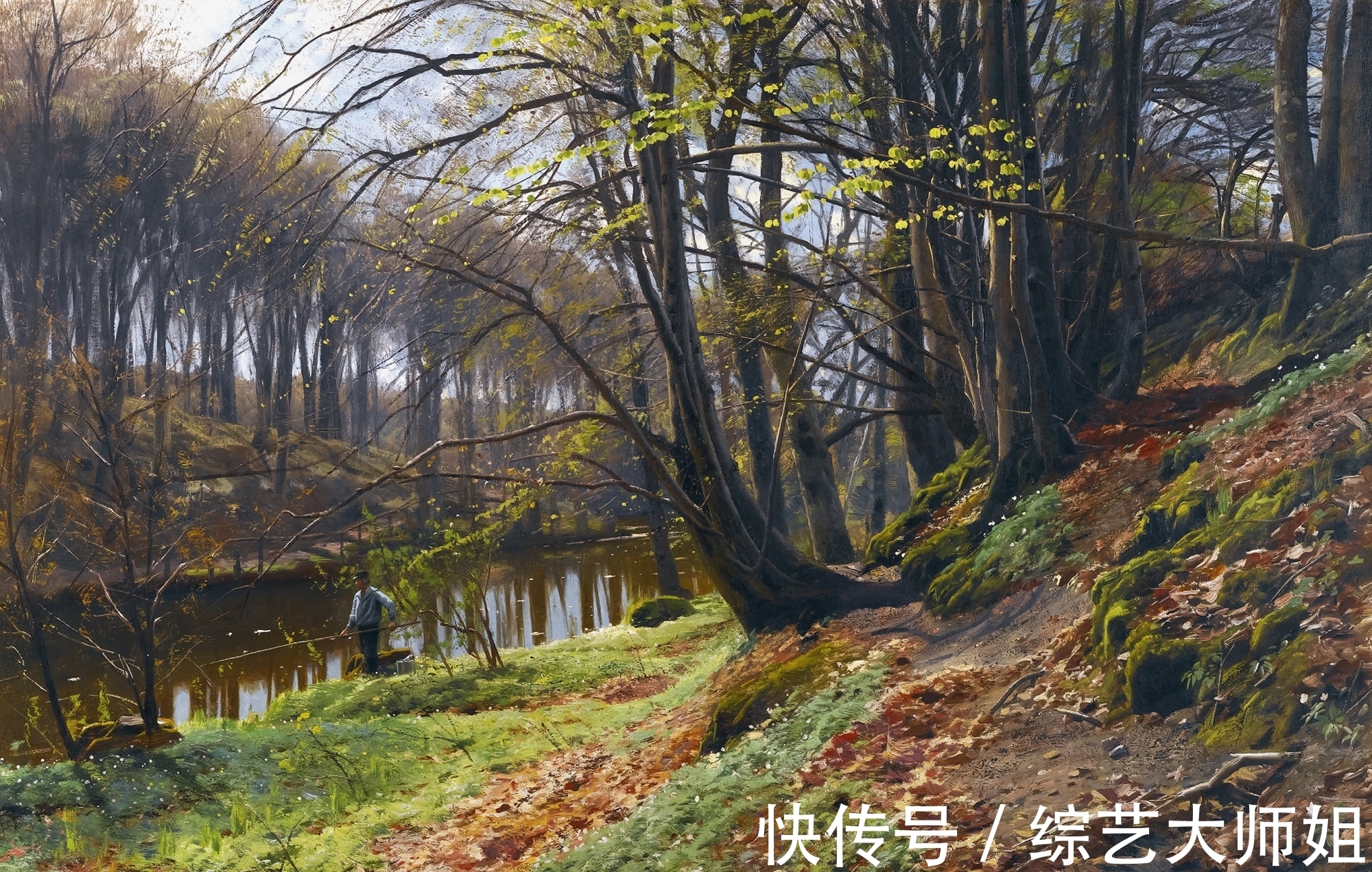 森林会|他画的森林会呼吸,彼得·莫克·蒙森德Peder Mork Monsted油画欣赏