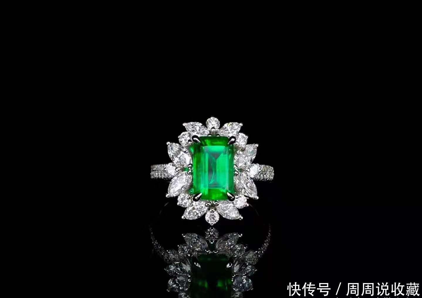 祖母绿|同样都是一克拉,为啥祖母绿看上去要比红宝石大