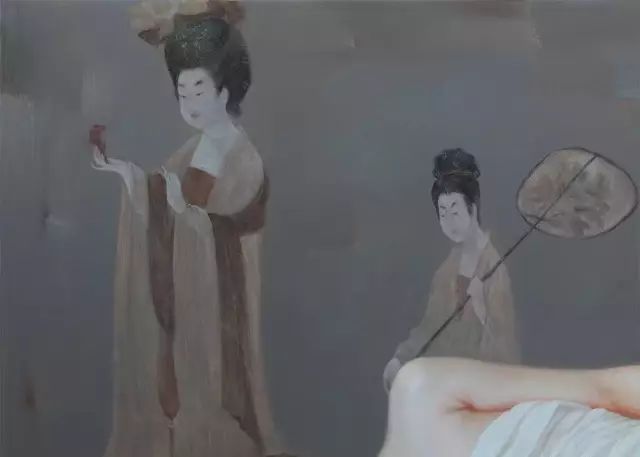 杨超@杨超:人体油画唯美而清雅脱俗,画出了东方女子的纯净与圣洁