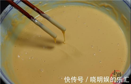糯米粉|糯米粉里打三个鸡蛋，不煎不炸，筷子一搅，比蛋糕松软好吃