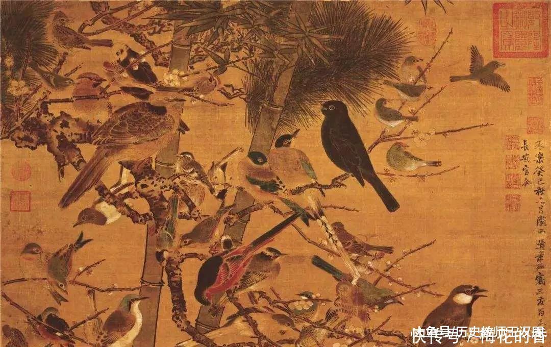 曾被当成包裹布的绝世名画——《雪梅双鹤图》