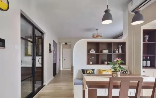 原木色|85㎡小窝通风中晒照,三室两阳台加衣帽间大利用,14万花的值