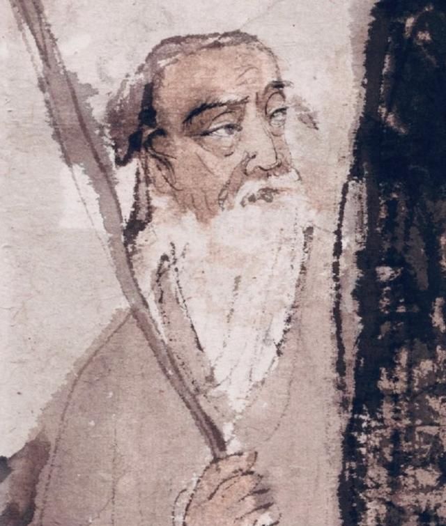 九老图!傅抱石这幅《九老图》意境太高,完胜了范曾的仿古人物画