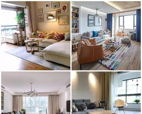 窗帘|客厅和阳台打通后,窗帘这样挂才更美观又实用!你家挂对了吗?