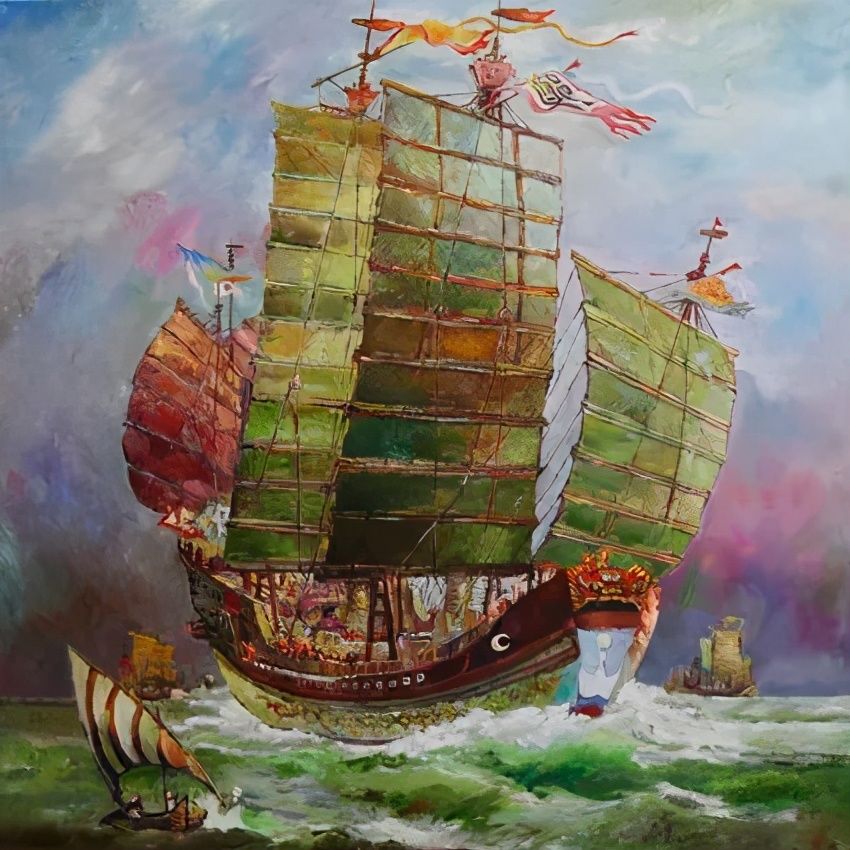 海洋|第七届风帆时代海洋绘画作品展