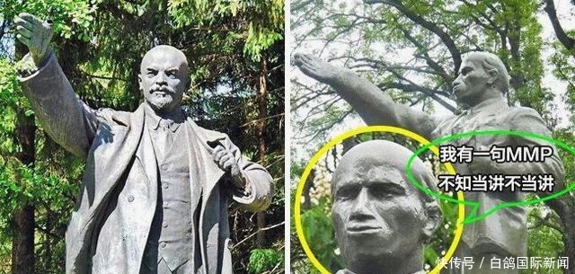 惨遭|画风奇特!西班牙古雕像惨遭遭毁容式修复