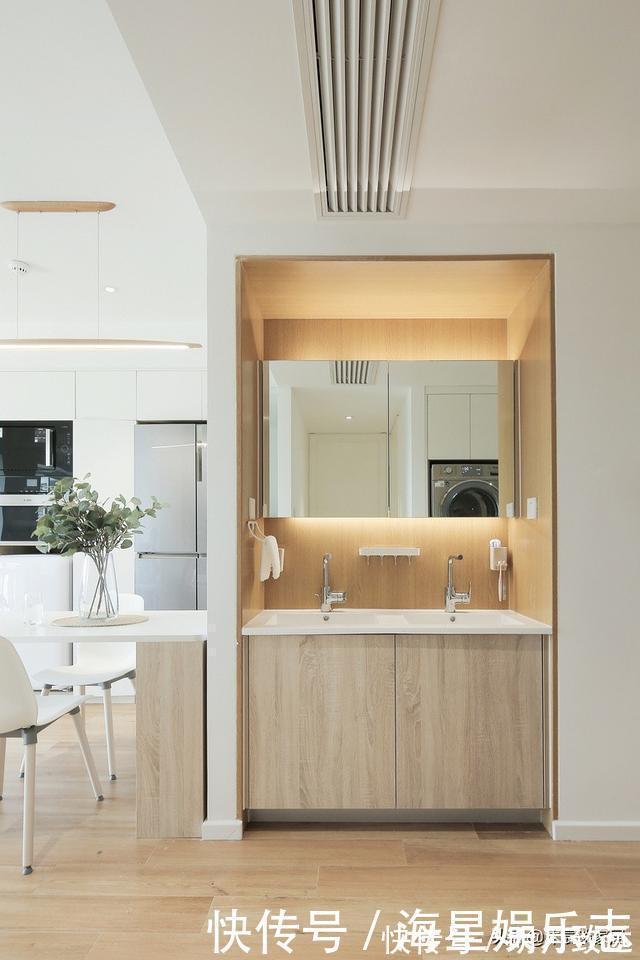 张女士|越来越多人去客厅化设计,像她家这样装修,59㎡住4口人很舒适