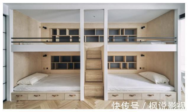 上下铺|同样是儿童房,机智的父母这样设计,怪不得熊孩子看完想住进去!
