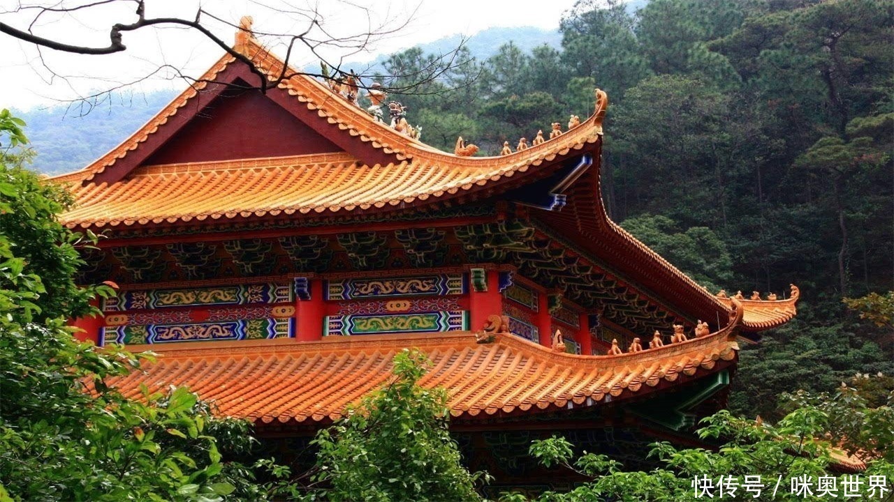 寺庙|西安一座“最大”的寺庙，从山脚下到山地，都是这座寺庙的