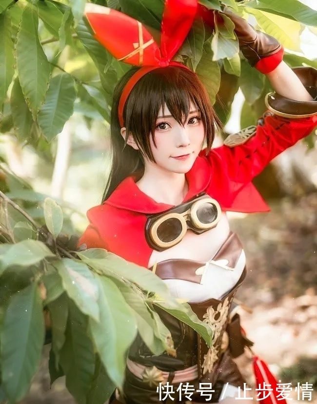 原神|原神安柏cosplay，骑士怎么可以这么可爱！