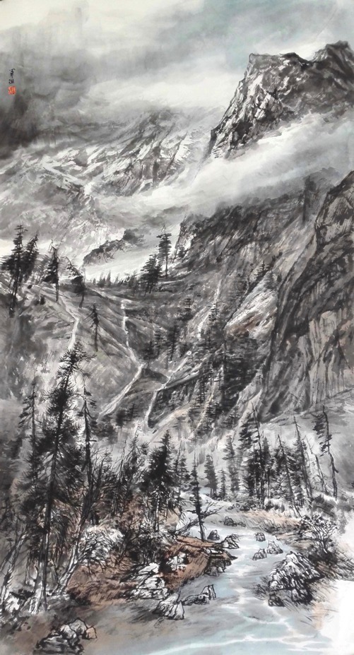 先生#全国艺术名家邀请展—— 陈军琪中国画作品赏析