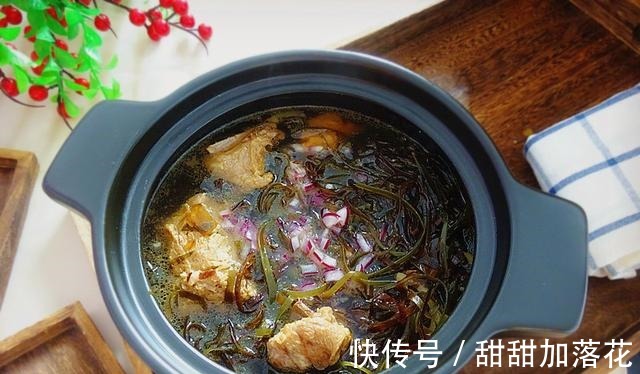 这菜是钙和铁的小宝库，冬天要常吃，放几块骨头炖一炖，真香啊！