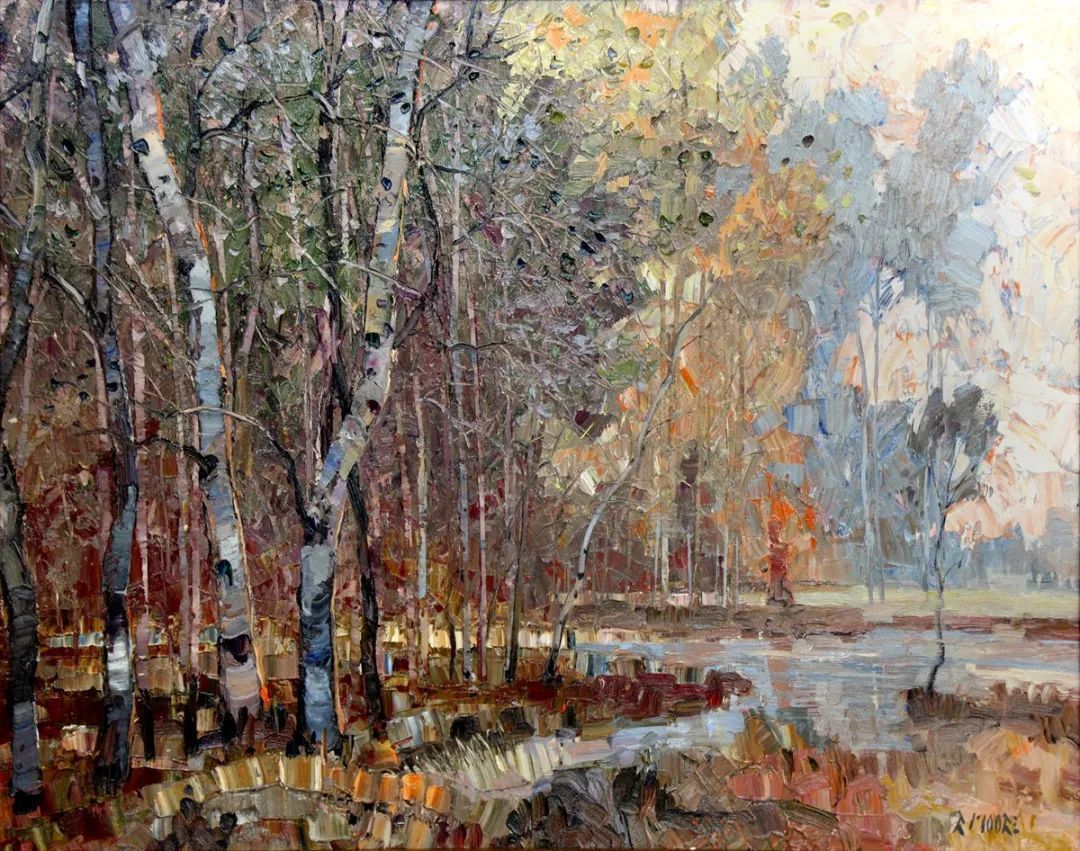 robert|这组小色块油画,色彩生动,美得令人目不暇接