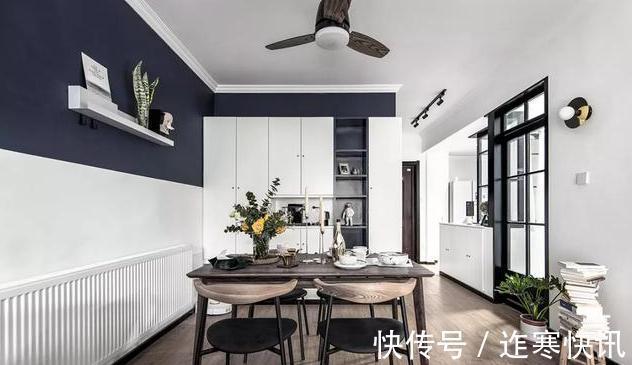 墙面|69㎡小户型的“逆袭”，变身3室2厅阳光房，色彩搭配精致出彩