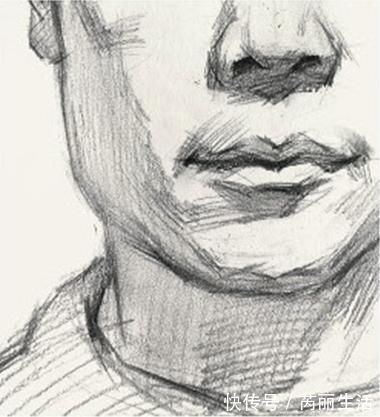 校考!图南画室丨男青年正面素描头像教学讲解丨联考校考素描头像高分卷