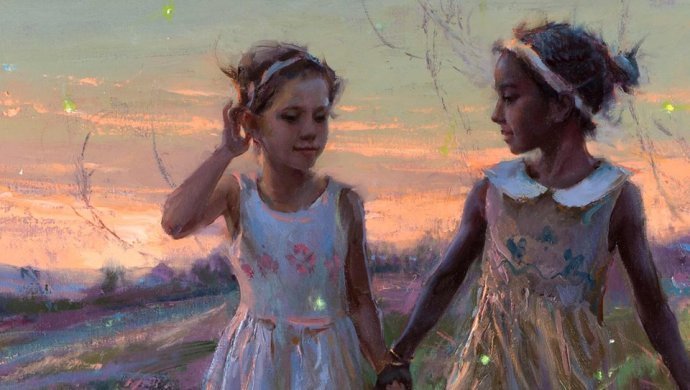 肖像!充满色彩、自由、深度的笔触的人物肖像油画作品