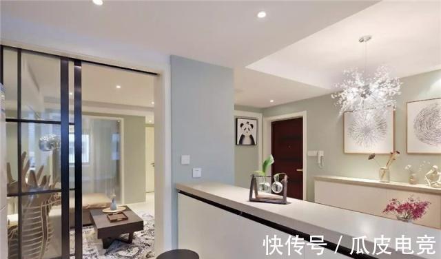 两居室|80㎡两居室,全屋色调太舒服了,装修得这么美,谁还嫌弃房龄老